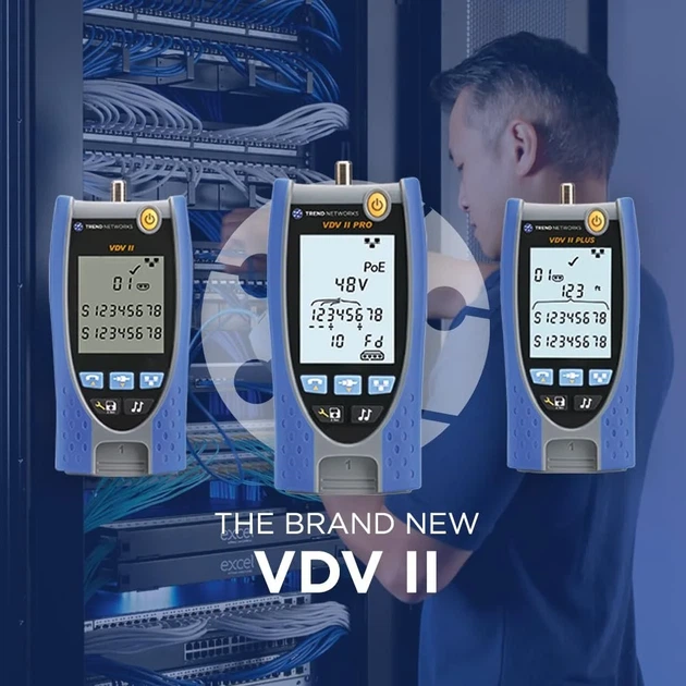 Тестер кабельный TREND Networks VDV II Pro для телефонных сетевых и телевизионных линий Б/В - изображение 2