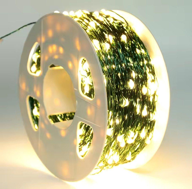Гірлянда Роса LED на зеленому дроті USB 20*200 AND 5336 - изображение 3
