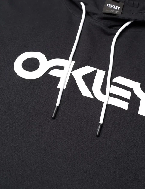Худі Oakley B1B PO Hoodie2.0 M Black/white - Фото 3 Худі Oakley B1B PO Hoodie2.0 M Black/white - зображення 3