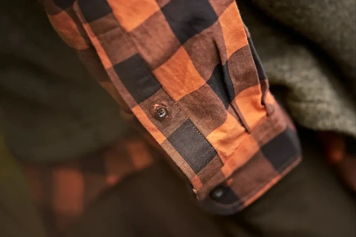Рубашкa Harkila Scandinavian L/S 3XL Mandarin Check - изображение 7