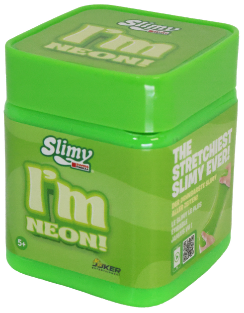 Слайм Joker Slimy I'm Slimy Неон в ассортименте 1 шт (7611212321567) - Фото 5 Слайм Joker Slimy I'm Slimy Неон в ассортименте 1 шт (7611212321567) - изображение 5