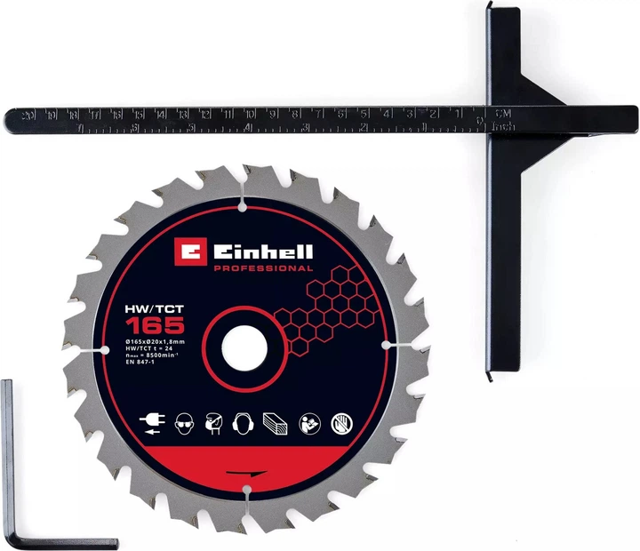 Pilarka tarczowa akumulatorowa Einhell TP-CS 18/165 Li BL - Solo (4331225) - obraz 2