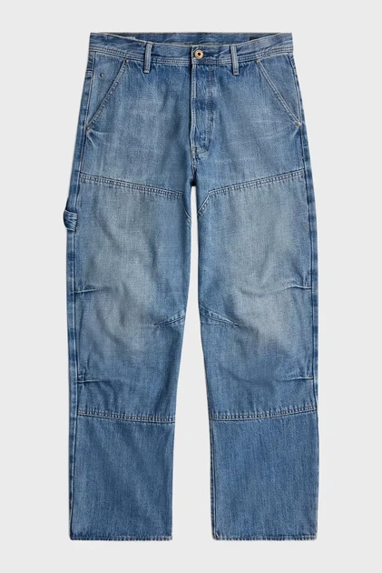 Чоловічі сині джинси Carpenter 3D Loose G-Star RAW 33-32 D23695,D776 - зображення 6