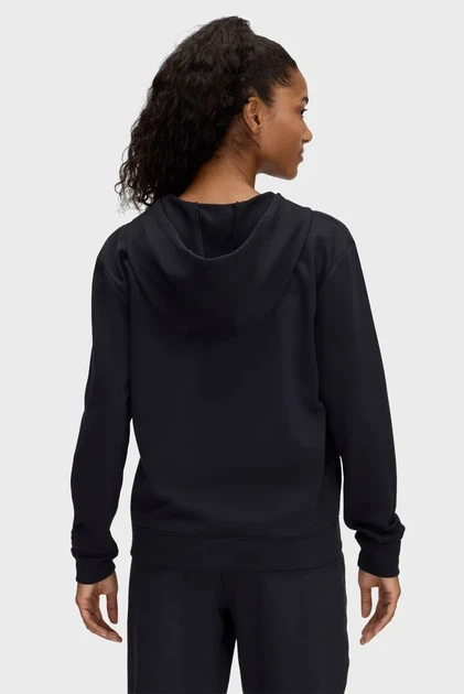 Жіноче чорне худі UA Rival Terry FZ Under Armour XS 6005509-001 - изображение 2