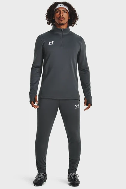 Чоловічі темно-сірі спортивні штани UA M's Ch. Train Pant Under Armour LG 1379587-025 - изображение 2