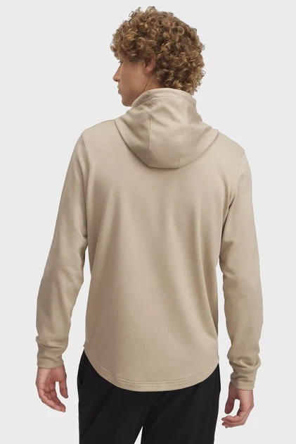 Чоловіче бежеве худі UA Rival Terry Logo Hood Under Armour XL 1390141-299 - Фото 2 Чоловіче бежеве худі UA Rival Terry Logo Hood Under Armour XL 1390141-299 - зображення 2