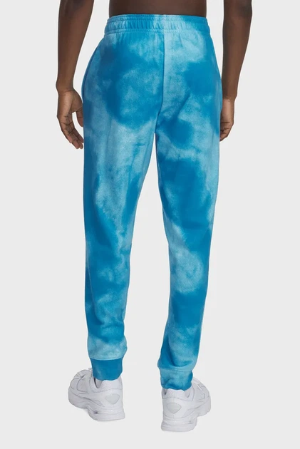 Чоловічі блакитні спортивні штани UA Rival Terry AOP Jogger Q1 Under Armour L 1390143-452 - изображение 3