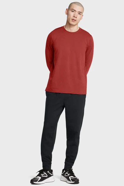 Чоловічі чорні спортивні штани UA Meridian Joggers Under Armour S 1386978-001 - Фото 2 Чоловічі чорні спортивні штани UA Meridian Joggers Under Armour S 1386978-001 - изображение 2
