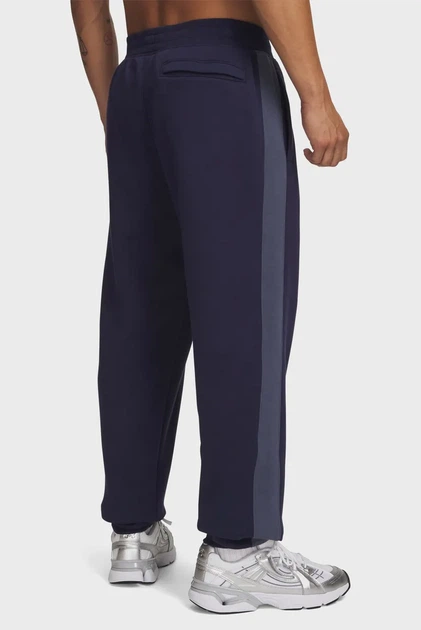 Чоловічі темно-сині спортивні штани UA Rival Fleece Nov Pants Under Armour XL 6009352-410 - Фото 3 Чоловічі темно-сині спортивні штани UA Rival Fleece Nov Pants Under Armour XL 6009352-410 - изображение 3