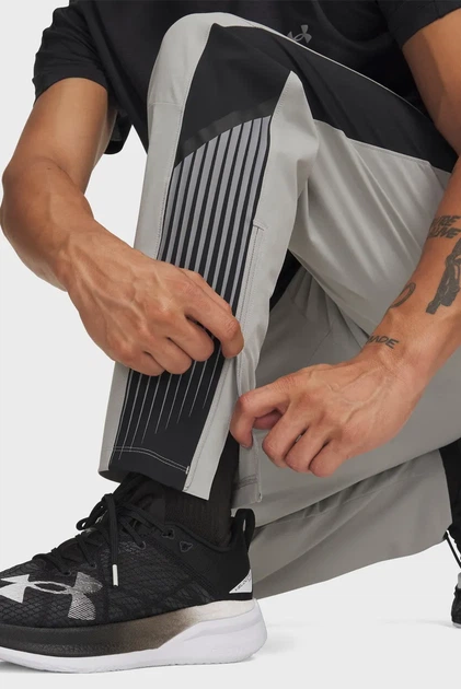 Чоловічі сірі спортивні штани UA Velociti Storm Pant Under Armour 3XL 6005899-069 - зображення 4
