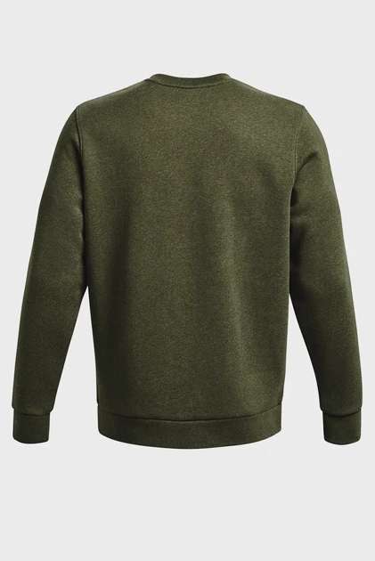 Чоловічий оливковий світшот UA Essential Fleece Crew-GRN Under Armour XXL 1374250-391 - изображение 6