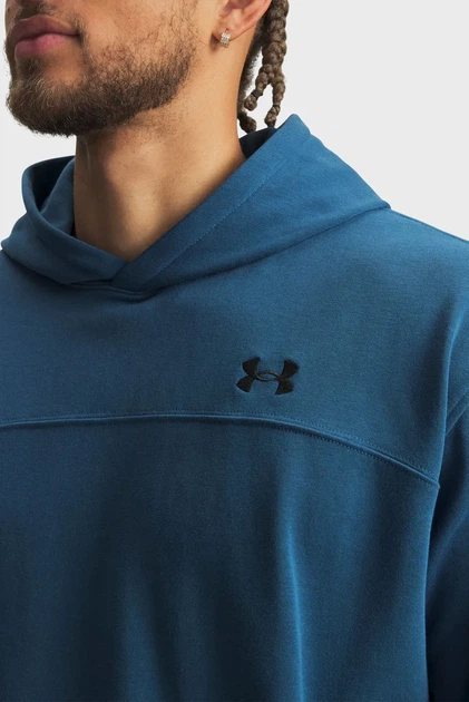Чоловіче синє худі UA Rival LW Hoodie Under Armour XL 6012335-498 - изображение 2
