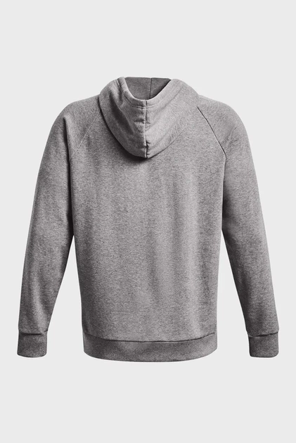 Чоловіче сіре худі UA Rival Fleece Logo HD Under Armour L 1379758-025 - изображение 6