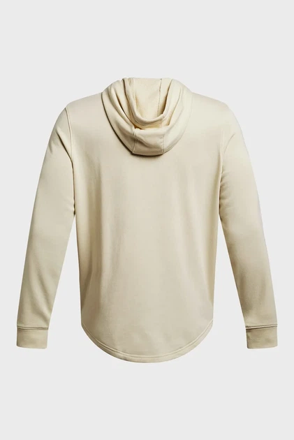 Чоловіче бежеве худі UA Rival Terry Graphic Hood Under Armour SM 1386047-273 - изображение 4