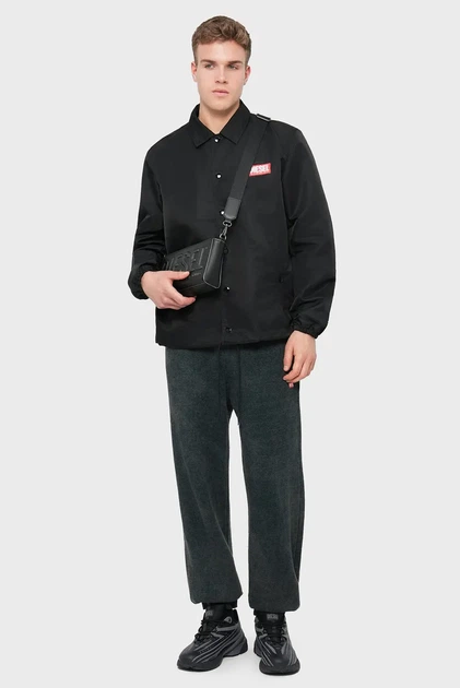 Чоловічі чорні спортивні штани P-MARKY-CUFF Diesel M A18652 0AGBZ - изображение 2