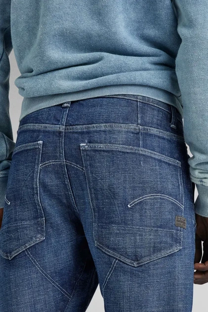 Чоловічі сині джинси Kairori 3D Slim G-Star RAW 30-32 D23970,D441 - изображение 3