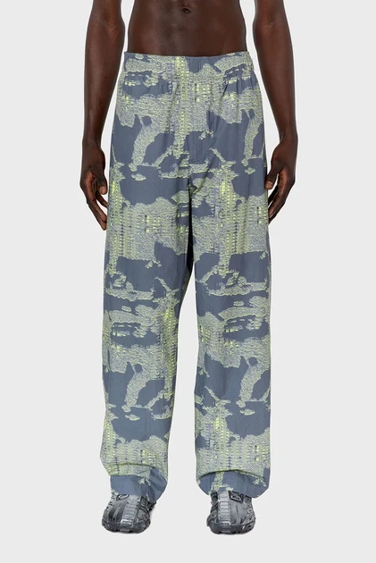 Чоловічі сірі камуфляжні брюки P-FERGY-E TROUSERS Diesel 52 A08823 0JLAX - Фото 1 Чоловічі сірі камуфляжні брюки P-FERGY-E TROUSERS Diesel 52 A08823 0JLAX - изображение 1