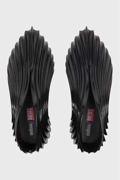 Жіночі чорні сліпони Diesel х MELISSA QUANTUM Diesel 40 P01607 PS916 - зображення 4