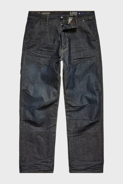 Чоловічі темно-сині джинси Carpenter 3D Loose G-Star RAW 32-32 D23695,D433 - зображення 5