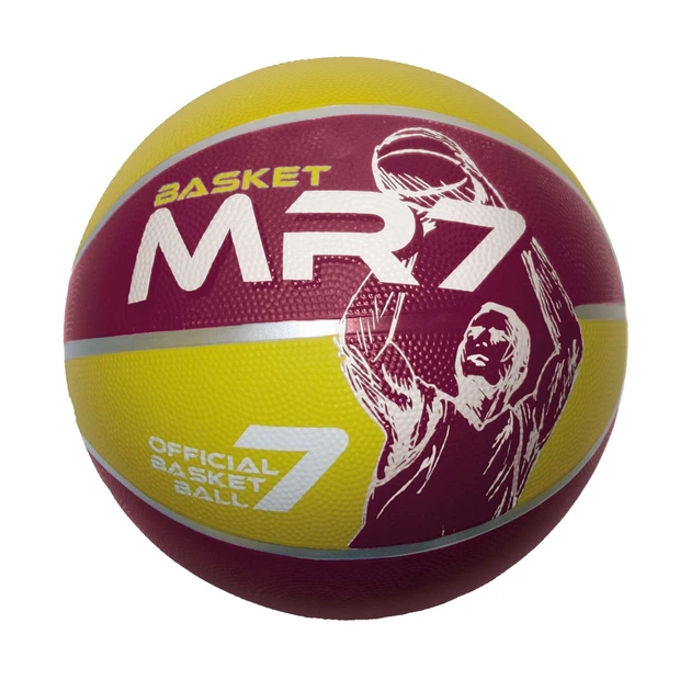 Piłka koszykowa Mondo Basketball MR 7 Mix kolorów (8001011137510) - obraz 2