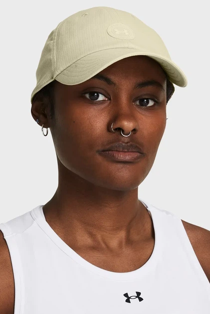 Жіноча бежева кепка W Iso-chill Armourvent Adj Under Armour OSFM 1383445-273 - изображение 2