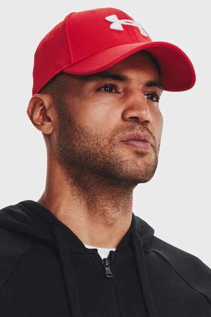 Чоловіча червона кепка Men's UA Blitzing Under Armour S/M 1376700-600 - изображение 2