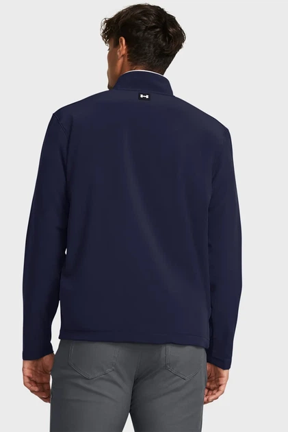 Чоловіча темно-синя вітровка UA Storm Revo Jacket Under Armour M 1379721-410 - Фото 3 Чоловіча темно-синя вітровка UA Storm Revo Jacket Under Armour M 1379721-410 - изображение 3