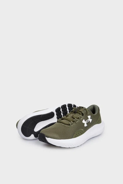 Чоловічі оливкові кросівки UA Charged Surge 4 Under Armour 42,5 3027000-301 - Фото 2 Чоловічі оливкові кросівки UA Charged Surge 4 Under Armour 42,5 3027000-301 - изображение 2