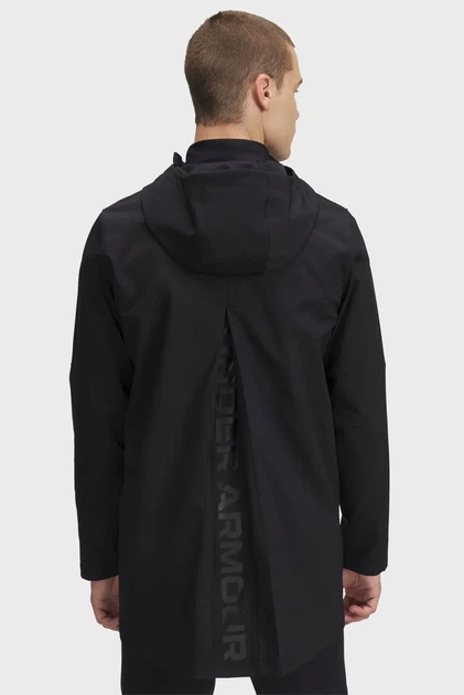 Чоловіча чорна вітровка UA M's Ch. Pro Jacket Under Armour L 1387162-001 - Фото 2 Чоловіча чорна вітровка UA M's Ch. Pro Jacket Under Armour L 1387162-001 - изображение 2