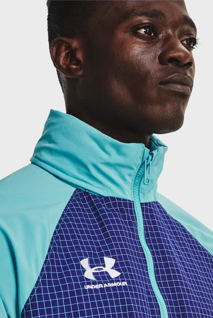 Чоловіча блакитна вітровка UA Accelerate Track Jacket Under Armour M 1373300-433 - изображение 4