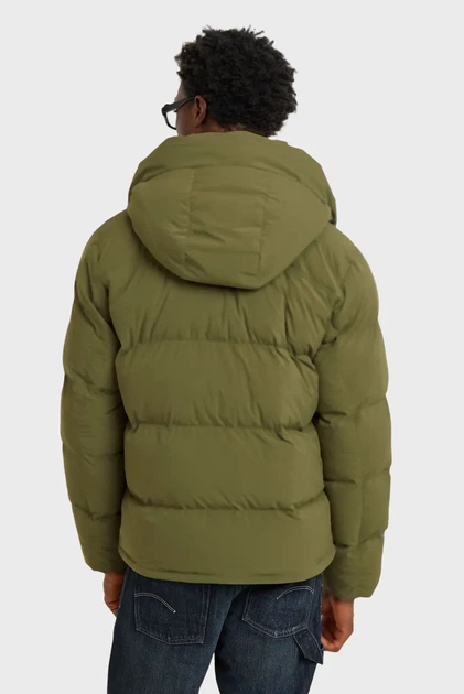 Чоловіча зелена куртка G- Whistler Padded Hooded Jacket 2.2 G-Star RAW L D25345,D518 - изображение 3