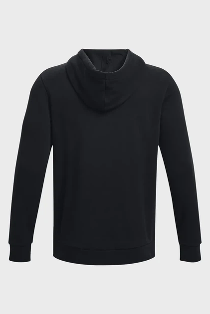 Чоловіче чорне худі UA Essential Fleece Hoodie Under Armour 3XL 1373880-001 - зображення 6