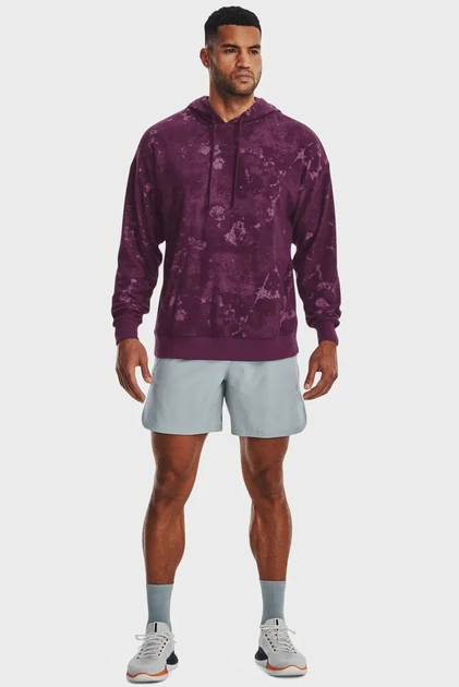 Чоловіче фіолетове худі UA Journey Terry Hoodie Under Armour L 1377177-572 - Фото 2 Чоловіче фіолетове худі UA Journey Terry Hoodie Under Armour L 1377177-572 - изображение 2