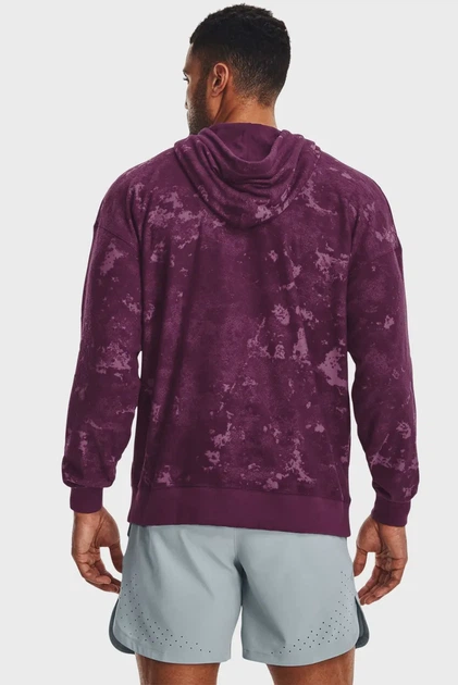 Чоловіче фіолетове худі UA Journey Terry Hoodie Under Armour L 1377177-572 - Фото 3 Чоловіче фіолетове худі UA Journey Terry Hoodie Under Armour L 1377177-572 - изображение 3