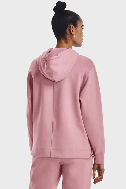 Рожеве худі UA Summit Knit Hoodie (унісекс) Under Armour XL 1377173-697 - изображение 4