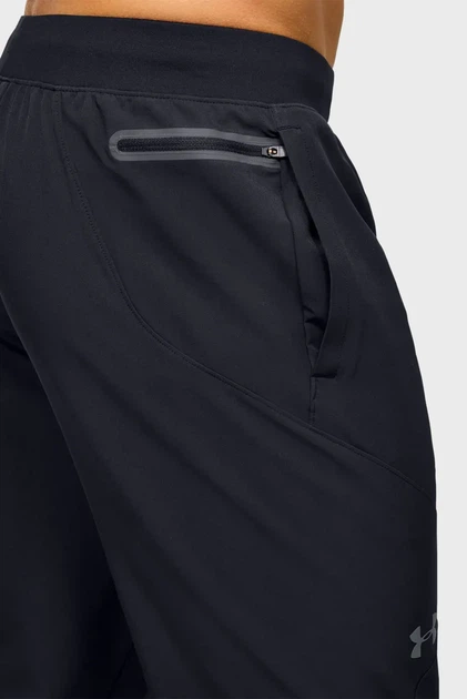 Чоловічі чорні спортивні штани STRETCH WOVEN UTILITY TAPERED PANT Under Armour M 1352028-001 - изображение 4