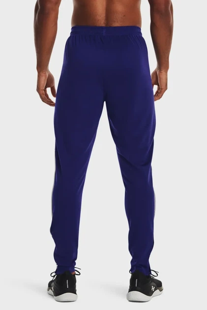 Чоловічі темно-сині спортивні штани UA PIQUE TRACK PANT Under Armour L 1366203-468 - зображення 3