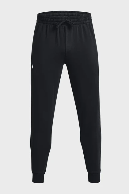 Чоловічі чорні спортивні штани Rival Fleece Joggers Under Armour XS 1379774-001 - зображення 5