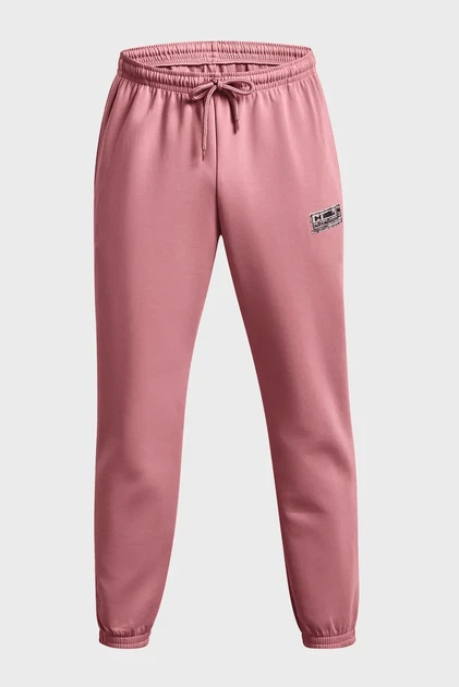 Рожеві спортивні штани UA Summit Knit Joggers (унісекс) Under Armour XXL 1377175-697 - изображение 8