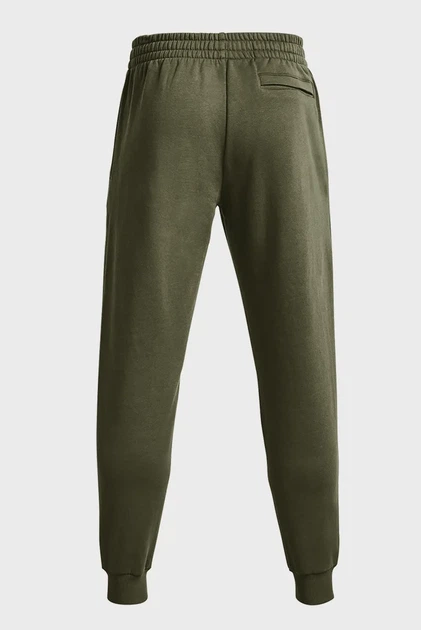 Чоловічі зелені спортивні штани UA Rival Fleece Joggers Under Armour XL 1379774-390 - изображение 6