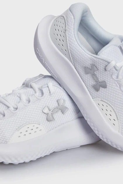 Жіночі білі кросівки UA Charged Surge 4 Under Armour 40 3027007-100 - изображение 2
