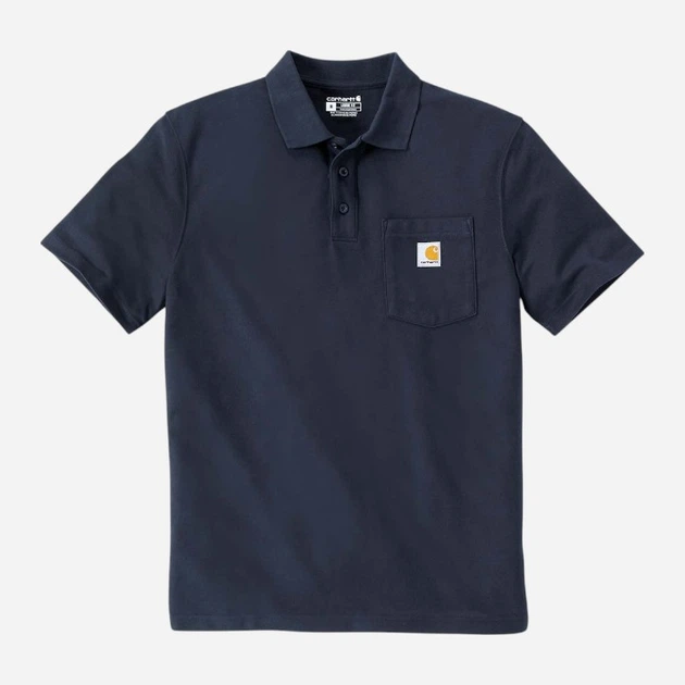 Koszulka polo męska Carhartt 106685 NVY S Granatowa (800070358346) - obraz 6