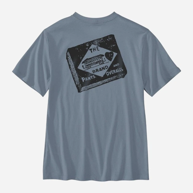 Koszulka bawełniana długa męska Carhartt 107052 HN7 M Granatowa (800070358357) - obraz 5