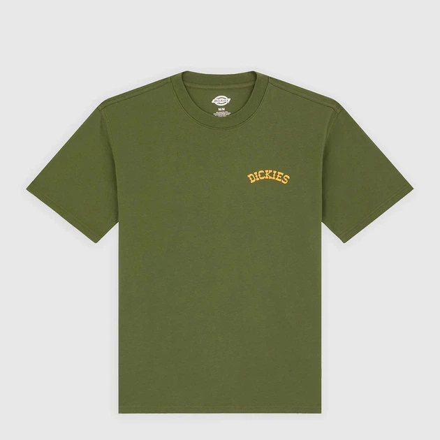 Футболка бавовняна довга чоловіча Dickies Bettsville Ss DK0A8887K721 M Зелена (800070354536) - зображення 7