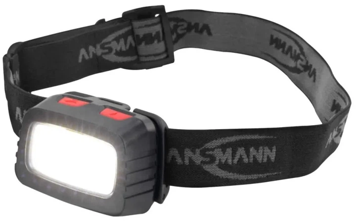Latarka czołowa Ansmann HD200B 1600-0198 Czarna (4013674127542) - obraz 2