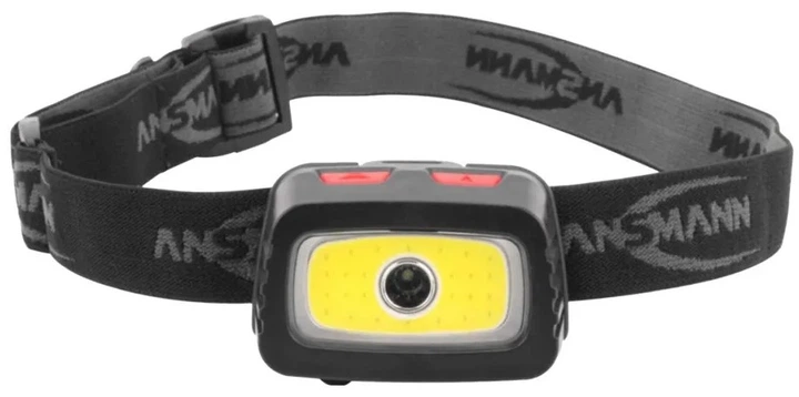 Latarka czołowa Ansmann HD200B 1600-0198 Czarna (4013674127542) - obraz 3