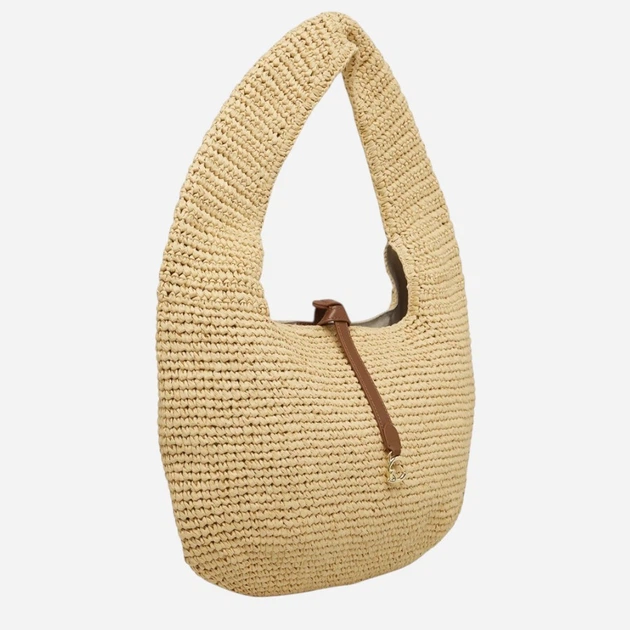 Torebka hobo damska Coccinelle C-Me E1UV1130101 675 Beżowa (800070354225) - obraz 3