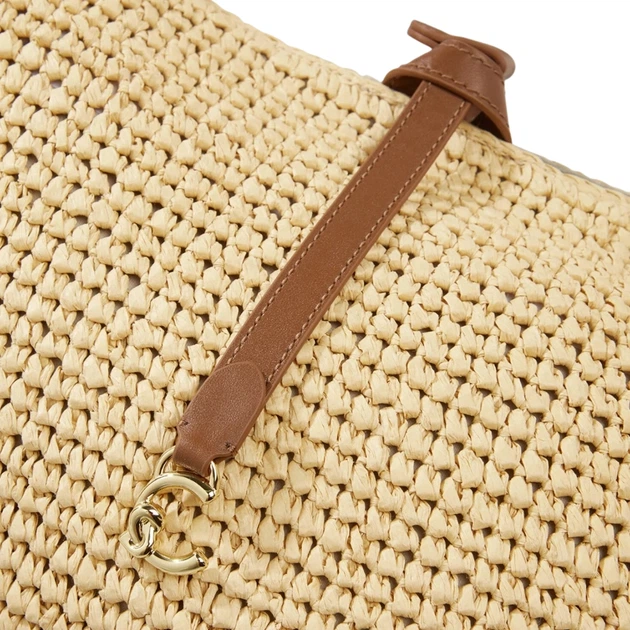 Torebka hobo damska Coccinelle C-Me E1UV1130101 675 Beżowa (800070354225) - obraz 4