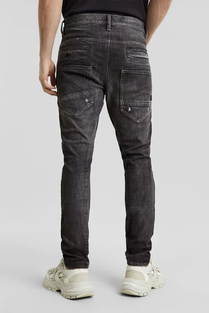 Чоловічі темно-сірі джинси D-Staq 3D Slim G-Star RAW 34-32 D05385,D764 - изображение 3