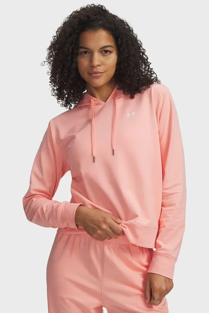 Жіноче рожеве худі Sport Terry Hoodie Under Armour MD 6011015-603 - Фото 1 Жіноче рожеве худі Sport Terry Hoodie Under Armour MD 6011015-603 - изображение 1